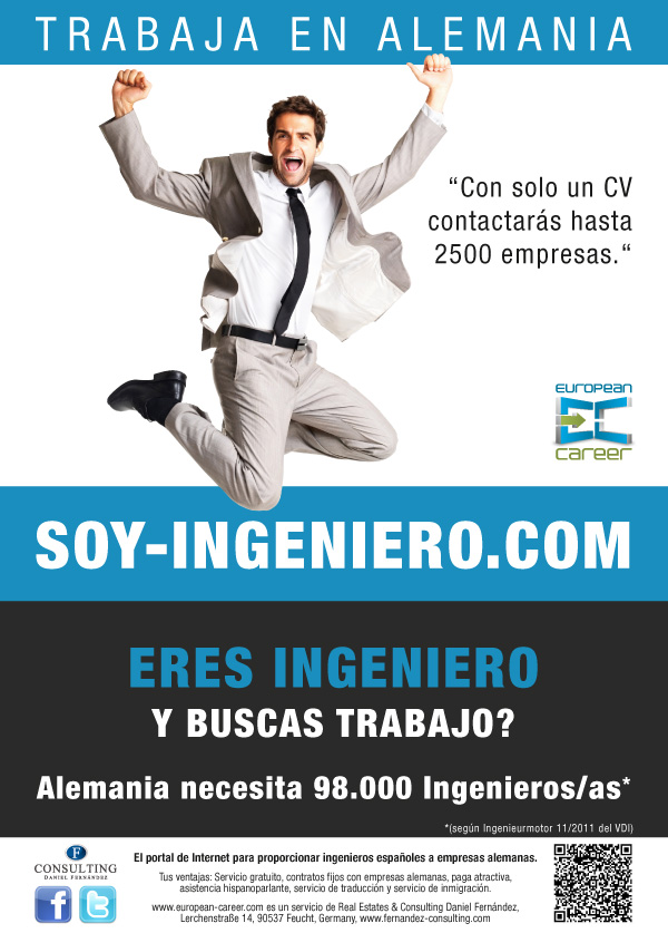 Trabajos en Alemania para Ingenieros e Ingenieras de España